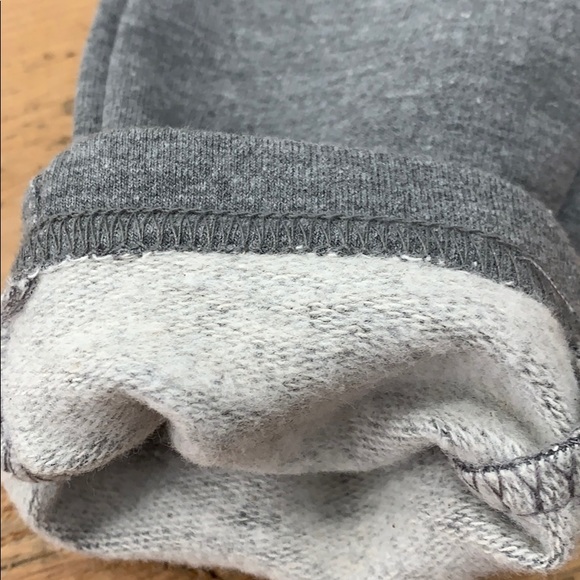Thick Gray jeggings- warm sweatshirt material - Picture 7 of 8